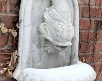 Outdoor Chinese Dolphin Wall Fountain