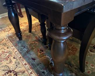 POTTERY BARN Farmhouse Style Dining Room Table Set