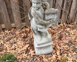 Outdoor Cherub Statue