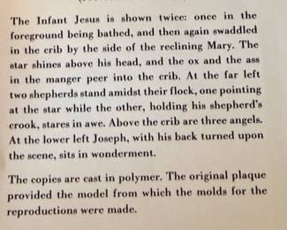 Metropolitan Museum of Art Byzantine Nativity Plaque