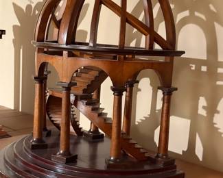 Demi Dome Museum Wood Architectural Model by Authentic Models
