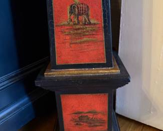 Chinese Chinoiserie Obelisk
