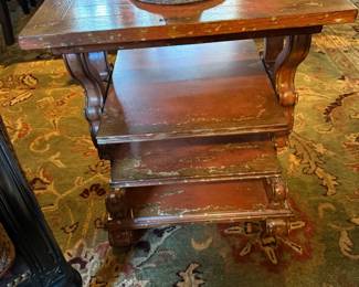 Antique Chinese Style Magazine Stand