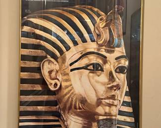 Treasures of Tutankhamun Framed Exhibit Poster
