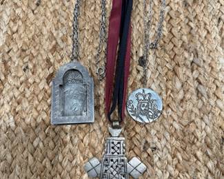 Sterling Silver Religious Necklaces