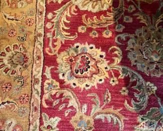 Handmade Indian Jaipur Collection 5'6" x 8'6" Area Rug