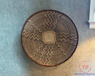 Hand Woven African Basket