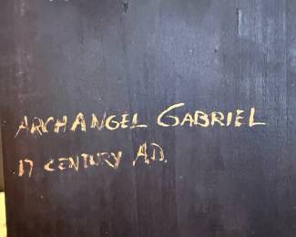 Religious Greek Icon ARCHANGEL GABRIEL