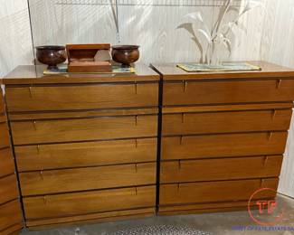 MCM Lowboy Dressers by JOHNSON CARPER