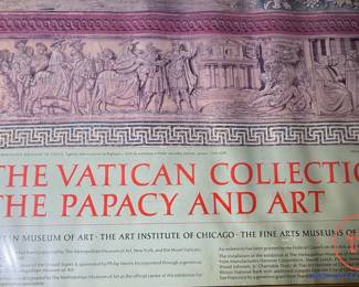 The Vatican Collections The Papacy and Art Framed Exhibit Poster