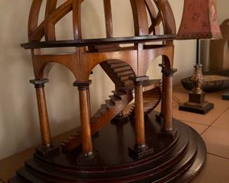 Demi Dome Museum Wood Architectural Model by Authentic Models