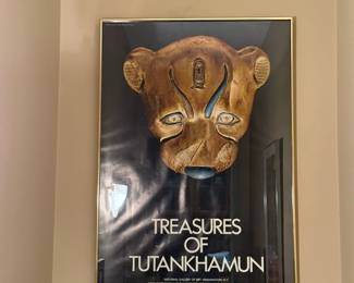 Treasures of Tutankhamun Framed Exhibit Poster