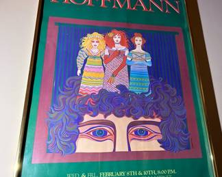 Jacques Offenbach's The Tales of Hoffman Orpheum Theater Framed Exhibit Poster