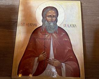 Religious Icon - St. Herman of Alaska