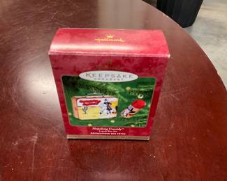 Hopalong Cassidey - Lunchbox Set Hallmark Keepsake Ornaments