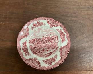 Johnson Brother Old Britain Castles Pink Plate