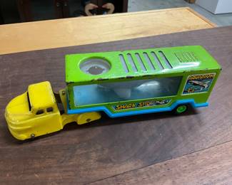 Buddy L Pressed Steel Shark Shop Toy Truck