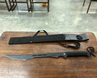 Snake Eye Tactical Black Fantasy Sword w/Sheath