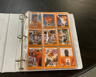 Tennesse Vols Football Trading Cards