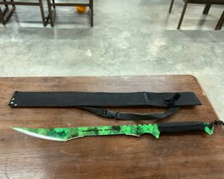 Black Legion -Fantasy Poison Cloud Ninja Sword or Zombie Sword w/Sheath