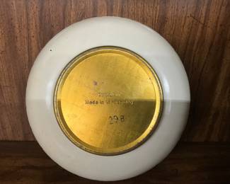 West Germain Vtg Tin Container with Lid