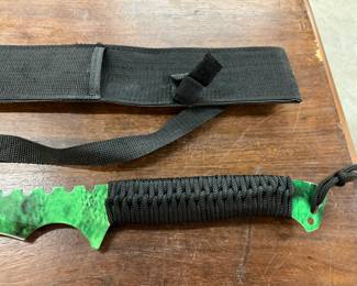 Black Legion -Fantasy Poison Cloud Ninja Sword or Zombie Sword w/Sheath