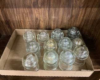 Clear Glass Insulators
