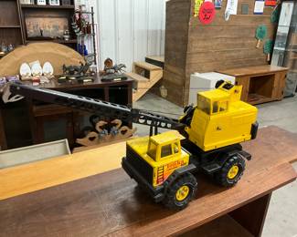 1980's Tonka Toys Steel Turbo Diesel Toy Crane