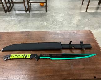Black Legion -Fantasy Ninja Sword w/Sheath