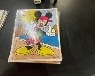 Disney Mickey Mouse Wooden Children's Jigsaw Puzzle