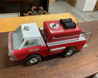 Nylint Metal Fire Pumper Toy Truck