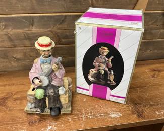 Waco Melody in Motion Dockside Willie Bisque Porcelain Figurine