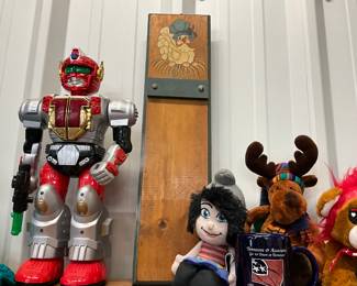 Toy Robot "Zadak" -- Chicken Wall Decor - Plush