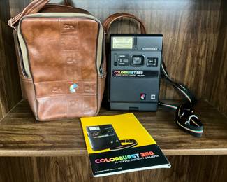 Kodak Colorburst 250 Instant Camera & Carrying Case