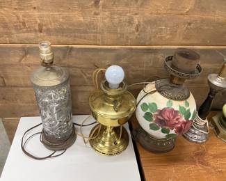 Assorted Table Lamps