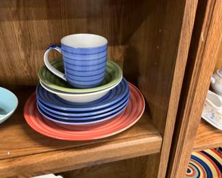 Gibson Home Color Vibes Plates Bowls & Mug