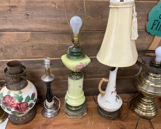 Assorted Table Lamps