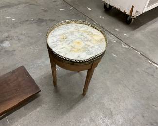 Marble Top Side Table