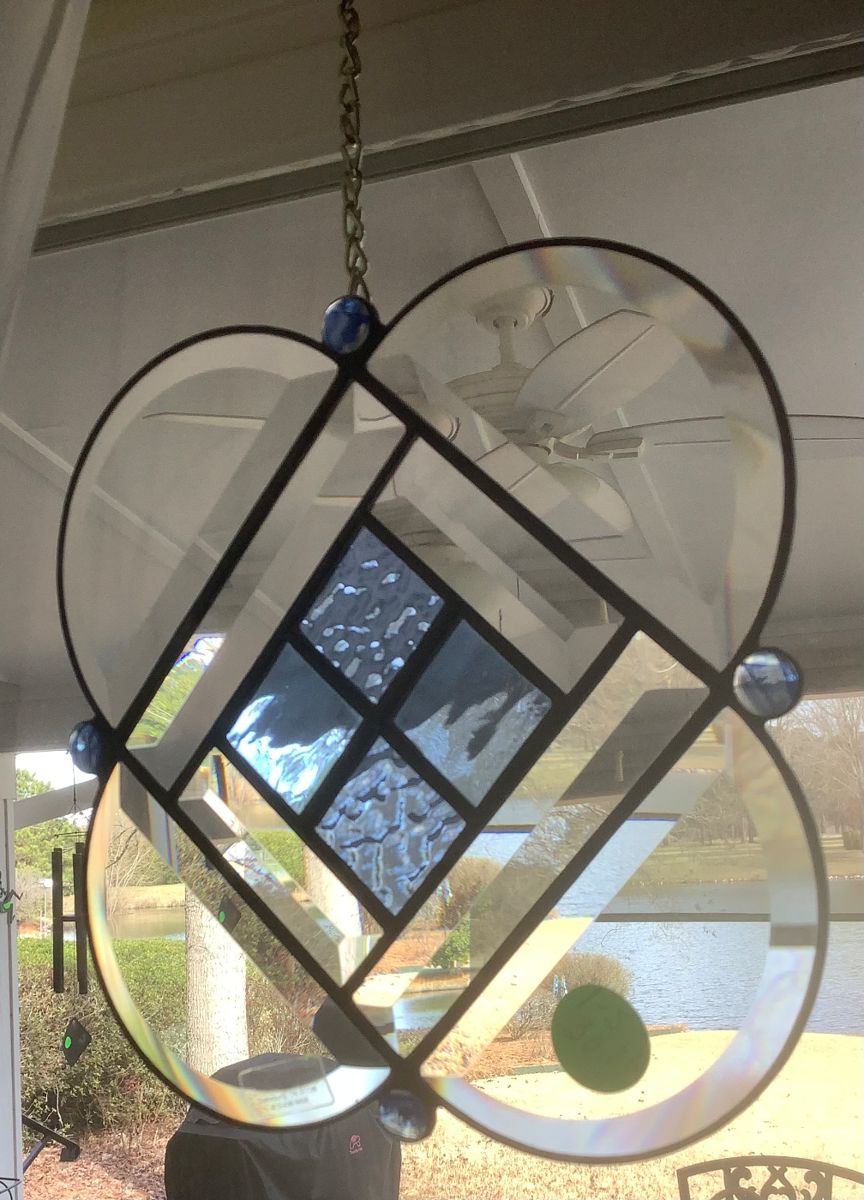 This is just one of the many stain glass pieces available.