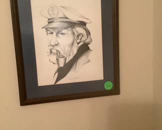 Another signed piece of art.