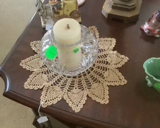 Other items on the other end table.