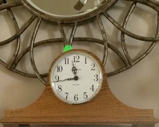 The mantle clock.