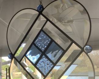 This is just one of the many stain glass pieces available.