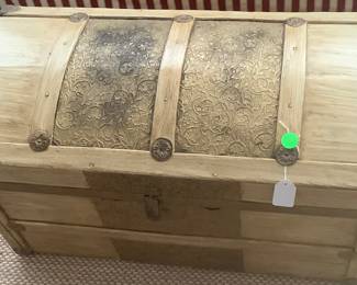 Rounded trunk refinished.
