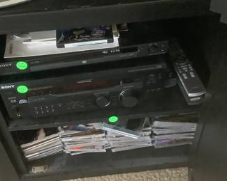 The many CD’s with electrical equipment.