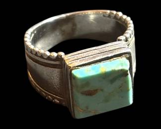 Silver Turquoise Ring