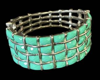 Silver Turquoise Bracelet