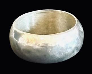 Hammered Sterling 925 Ring