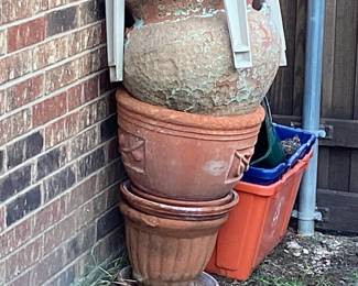 Large outdoor pots