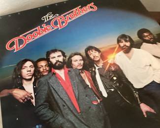 Vintage vinyl records